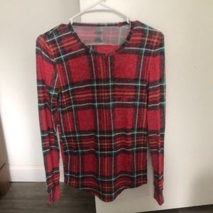 Victoria Secret’s PINK red plaid sleepwear